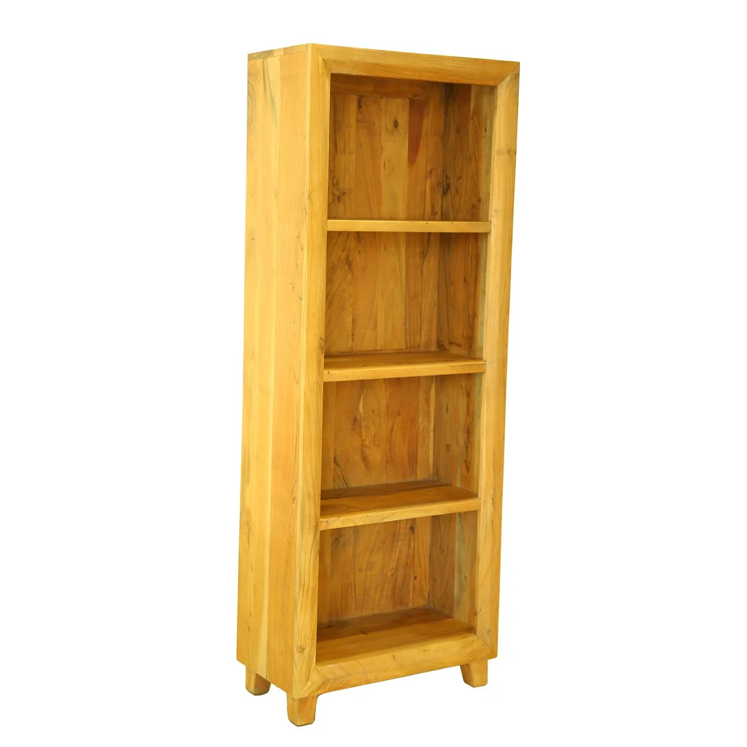 Acacia Wood Bookcase By Stories - Image 7