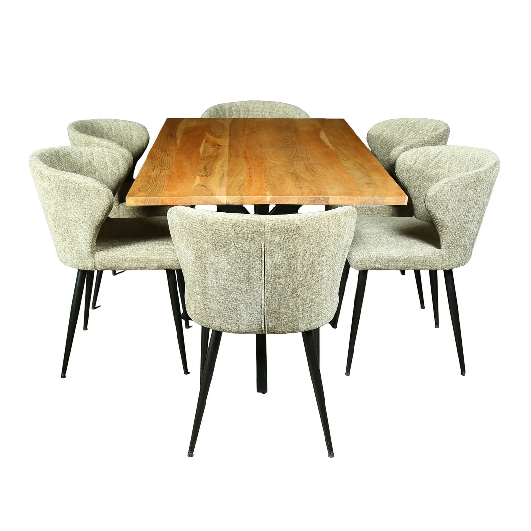 6 Seater Dining Table [Wooden] By Stories - Image 3