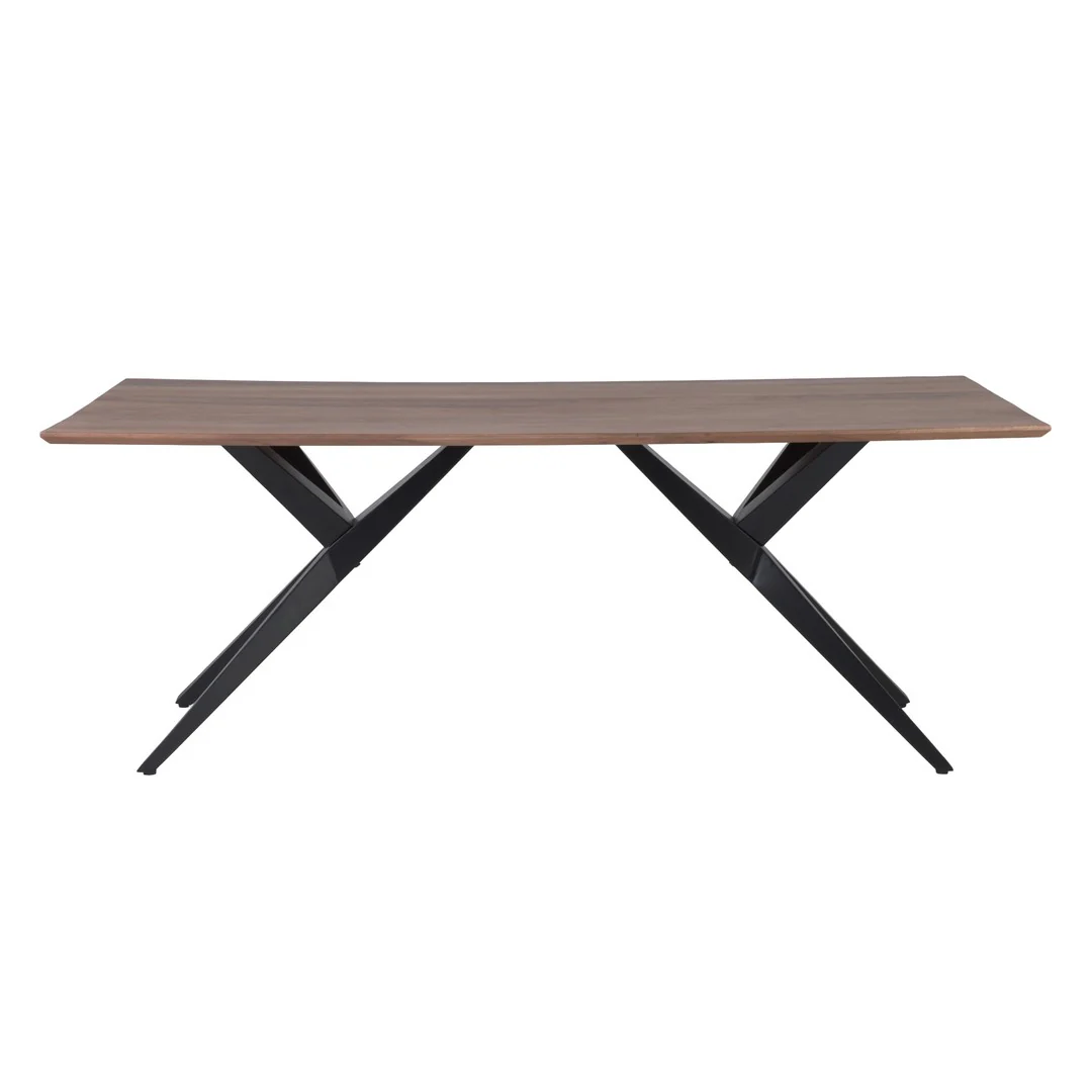 Acacia Wood 8 Seater Dining Table By Stories - Image 5