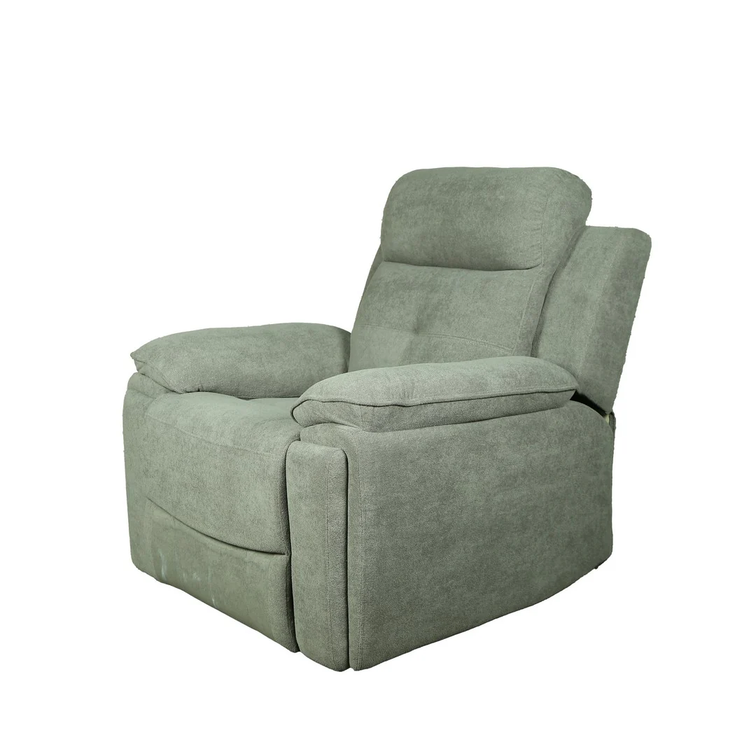 Tierra Motorized 1 Seater Recliner Sofa [Chenille Boucle Fabric] By Stories - Image 6