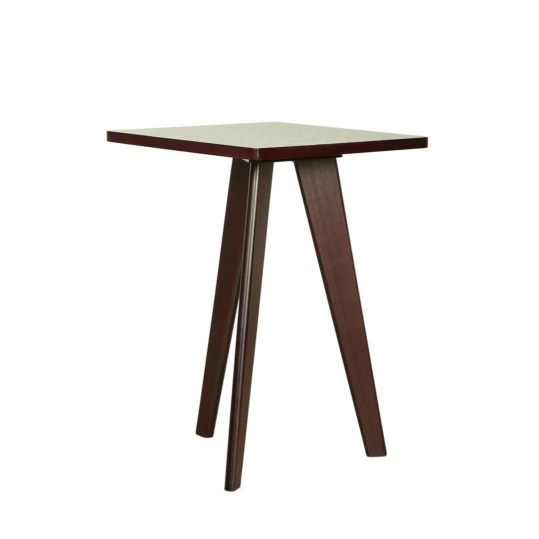 Square Tri Table aztec U.V. Print Wood By Stories - Image 5