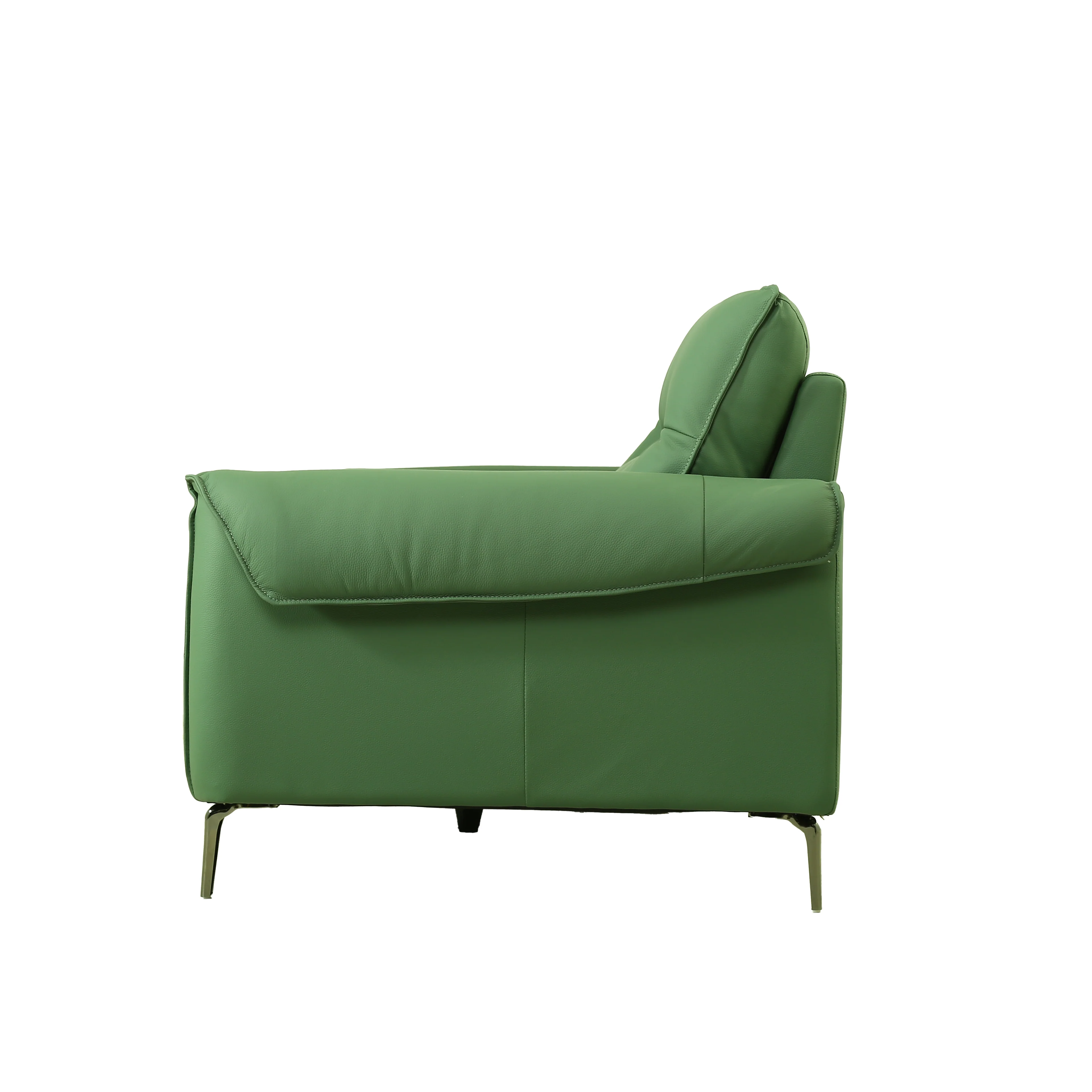 Green Valora 2 Seater Sofa [Artificial Leather] By Stories - Image 3