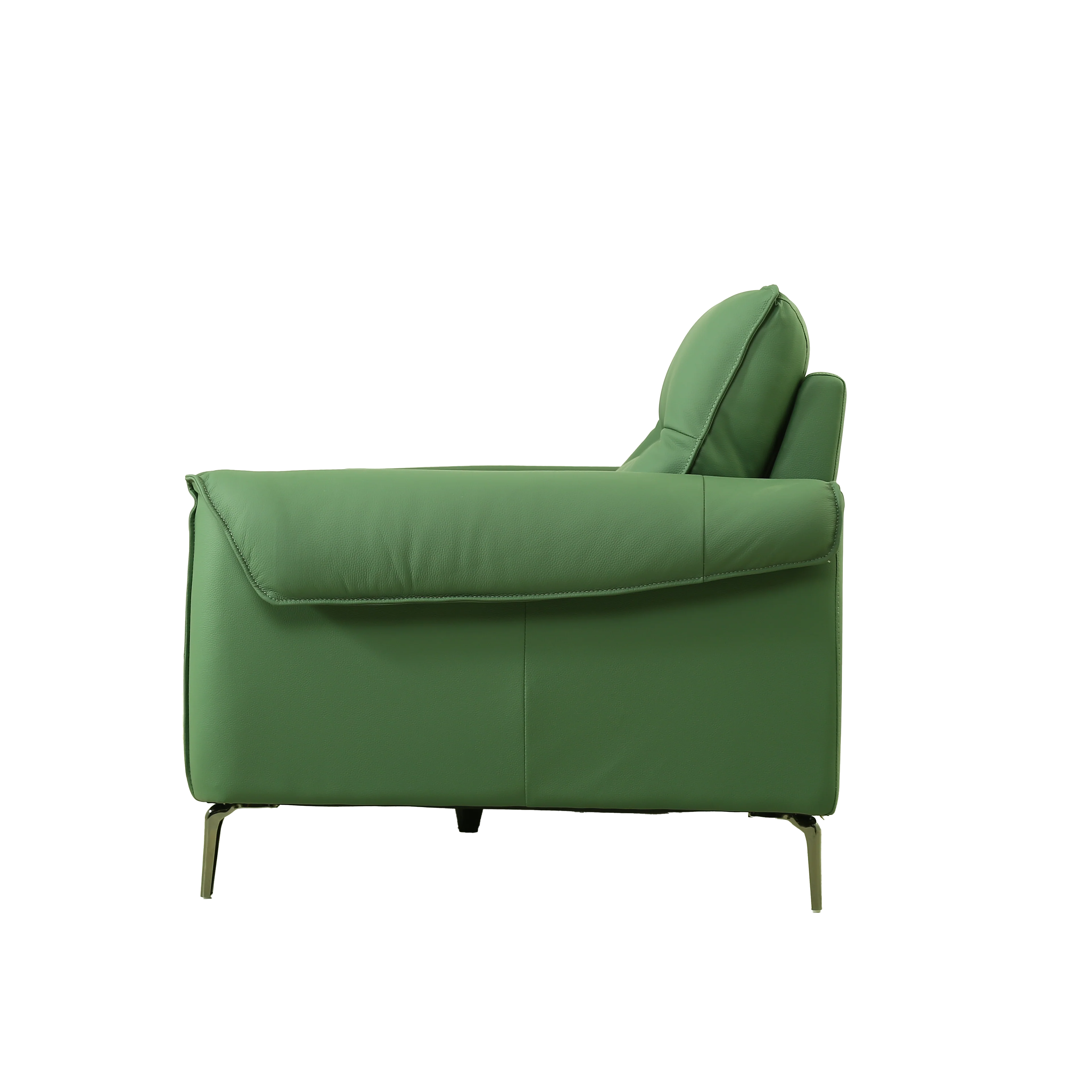 Green Valora 2 Seater Sofa [Artificial Leather] By Stories - Image 4