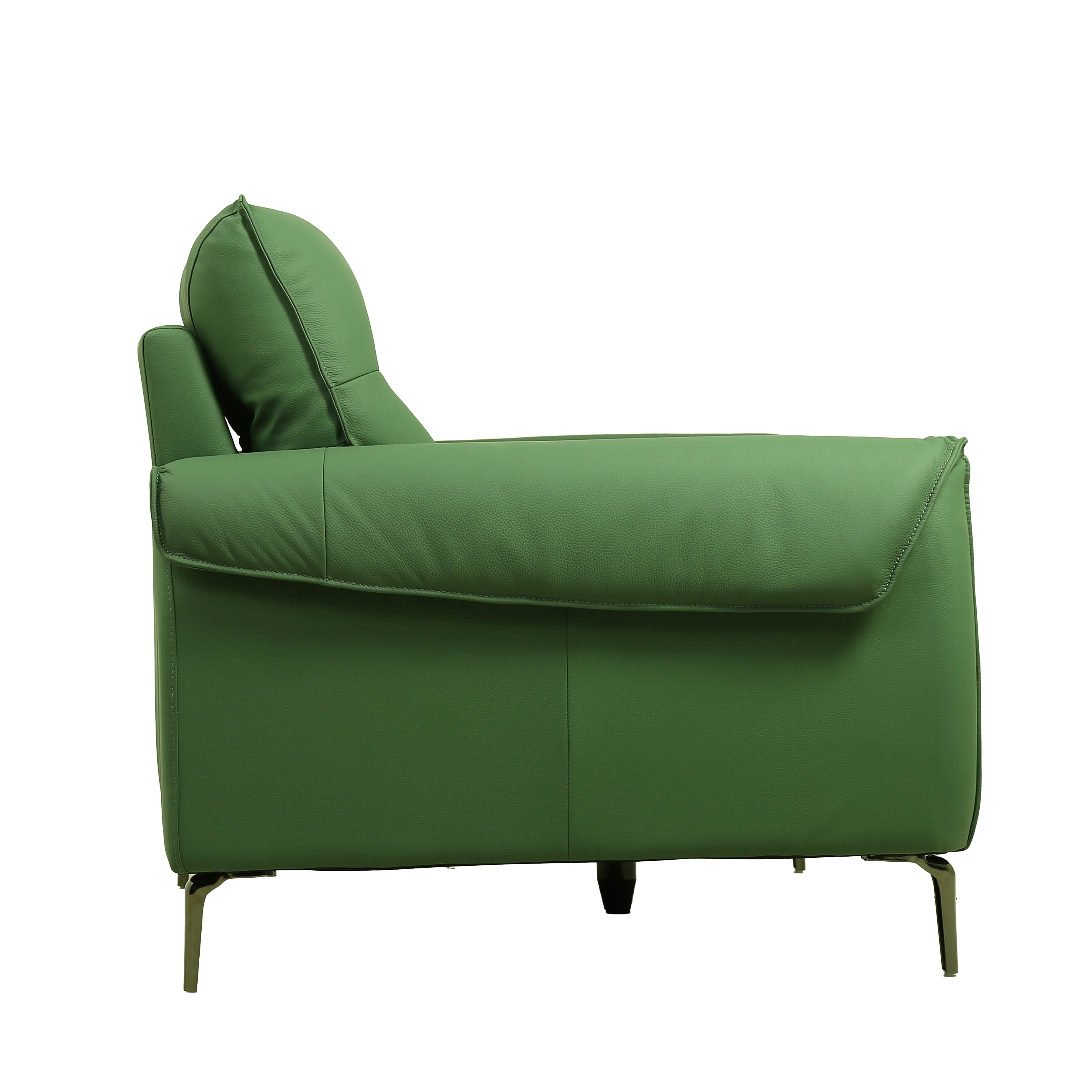 Green Velisse 2 Seater Sofa [Artificial Leather] By Stories - Image 4