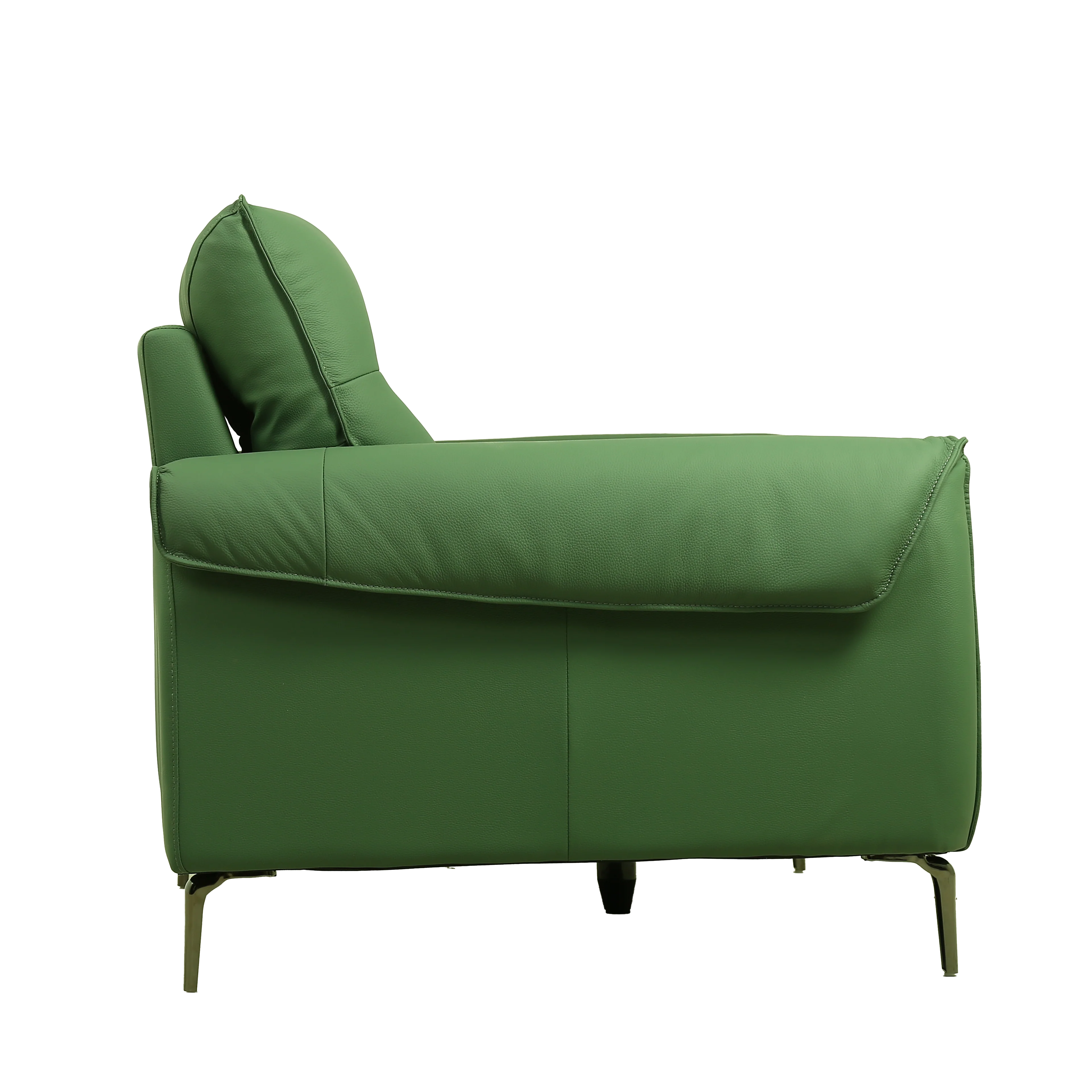 Green Velisse 2 Seater Sofa [Artificial Leather] By Stories - Image 5
