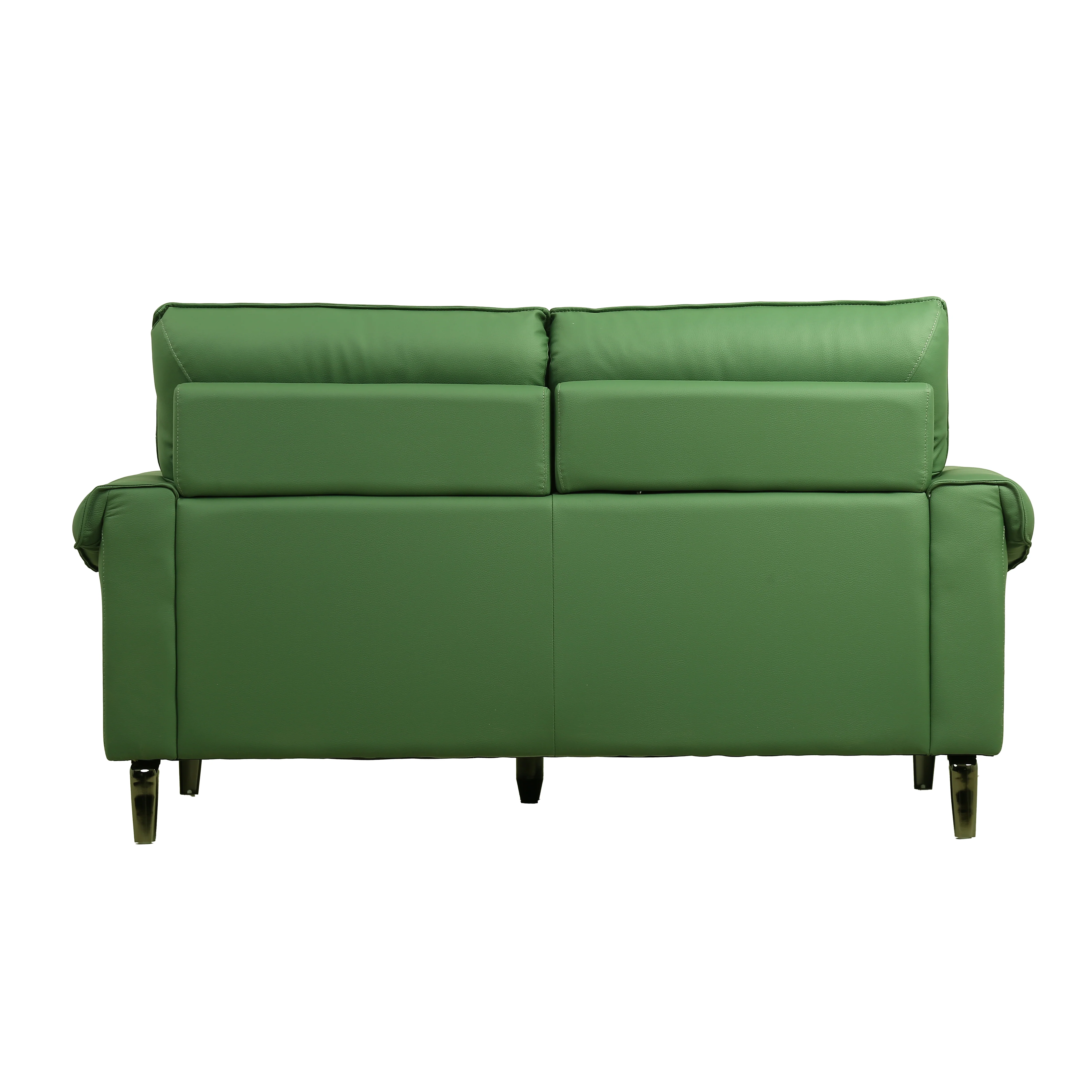 Green Velisse 2 Seater Sofa [Artificial Leather] By Stories - Image 8