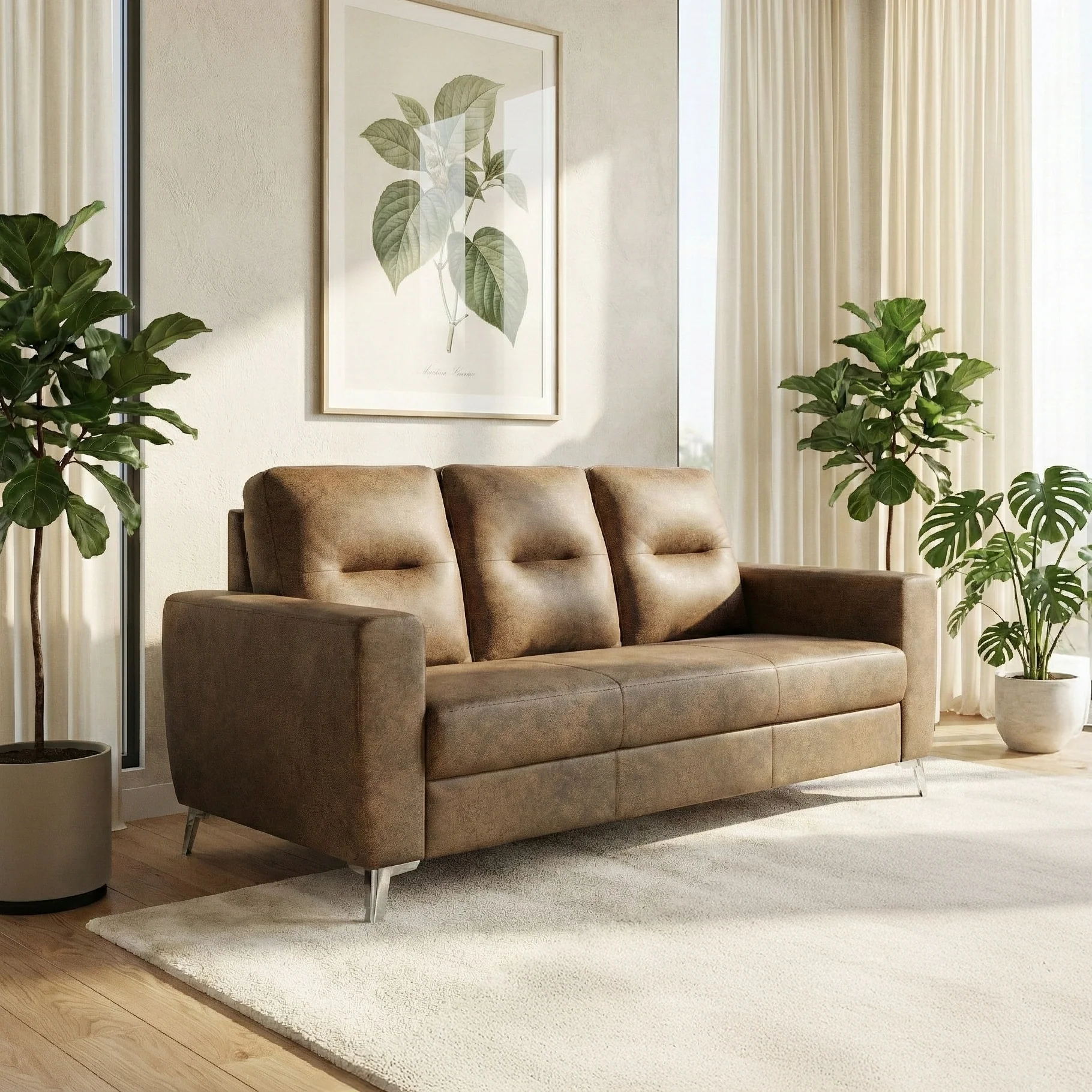 Vive 3 Seater sofa [Fabric] By Stories