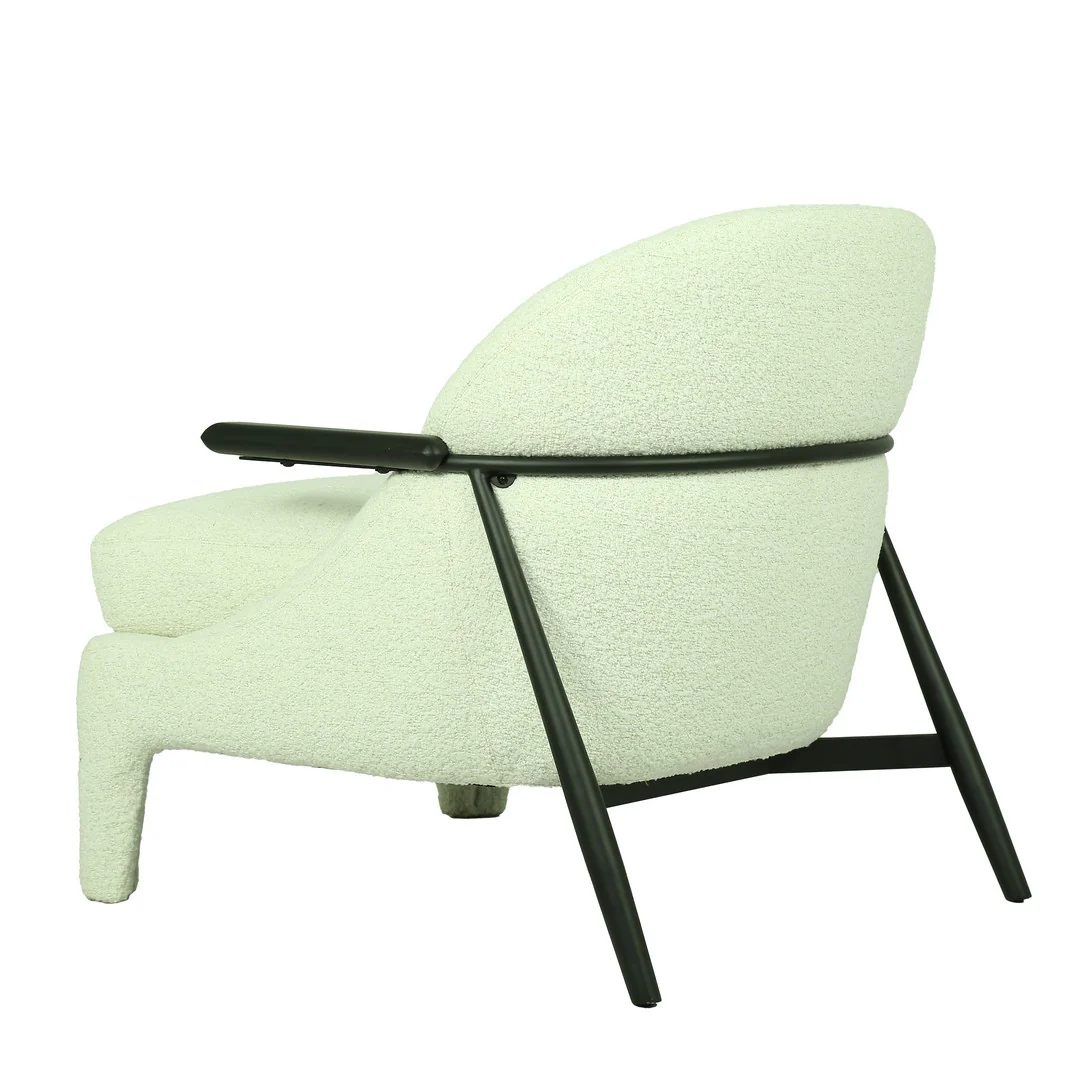 White Vogue Leisure Chair By Stories - Image 4