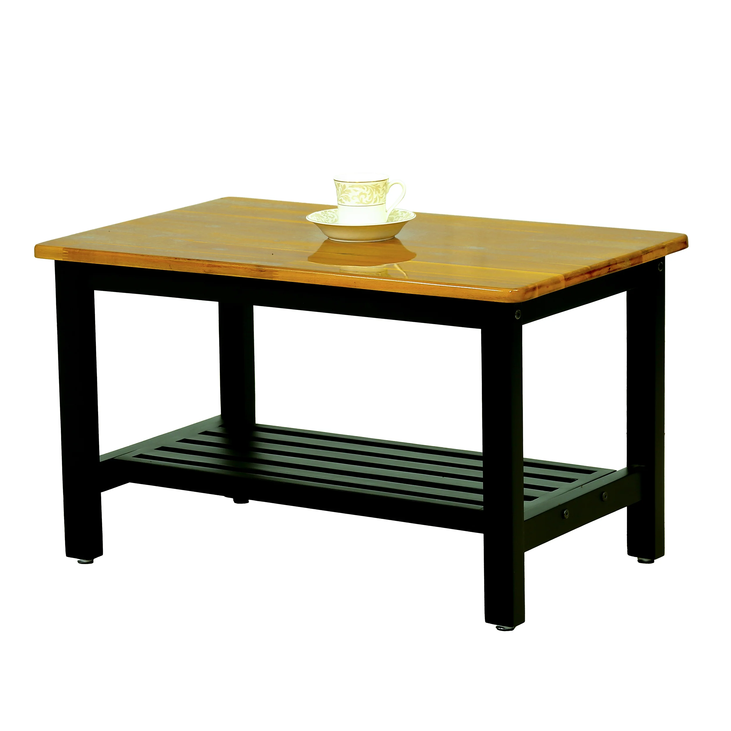 Walnut Coffee Table [Treated Rubberwood] By Stories - Image 2